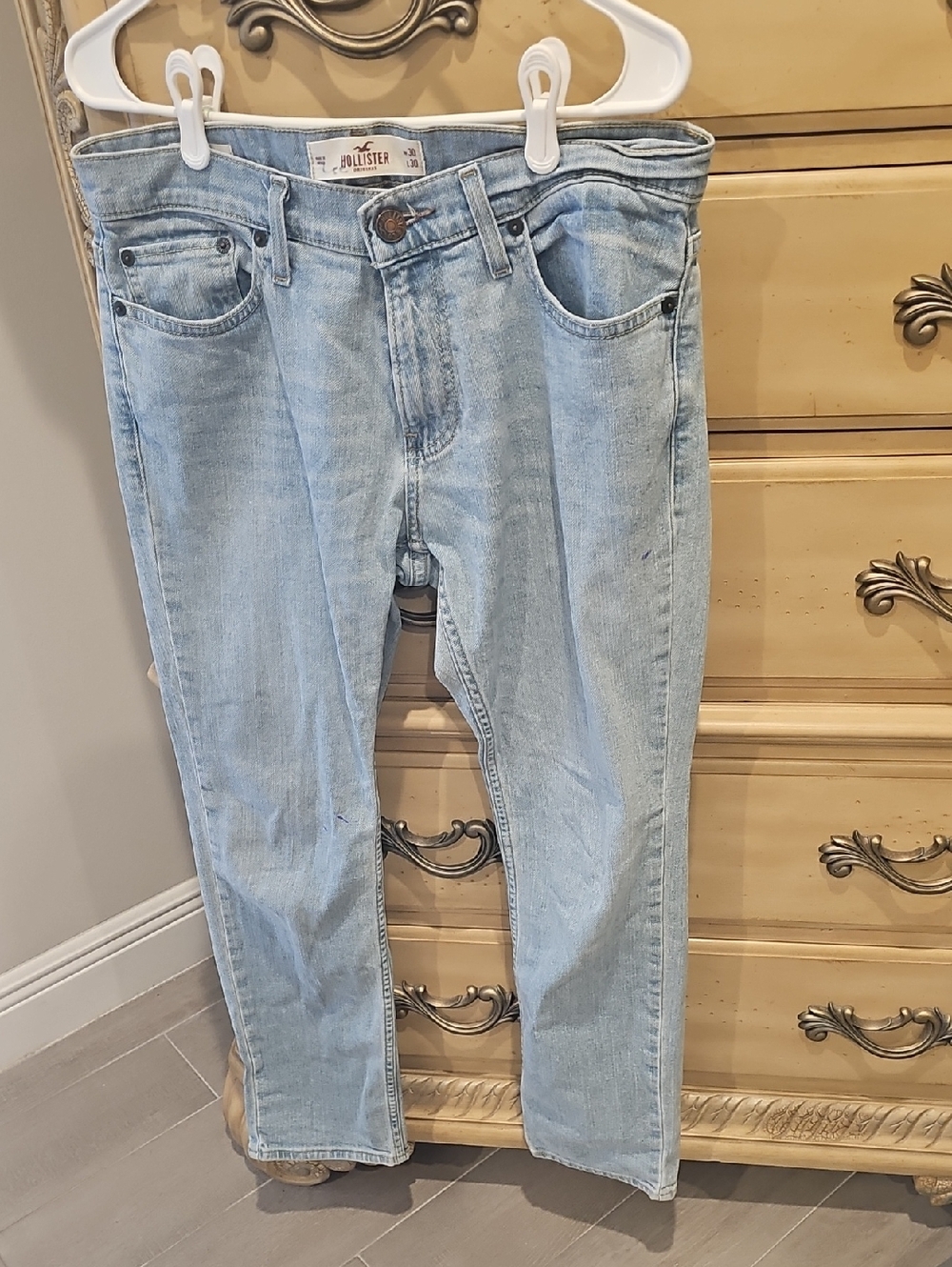Hollister Light Wash Skinny Jeans